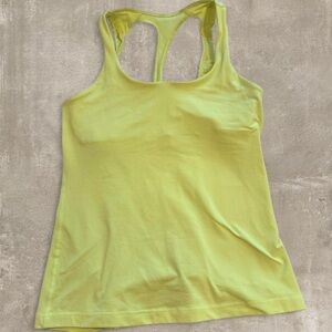 Under Armour Neon Yellow Tank Top